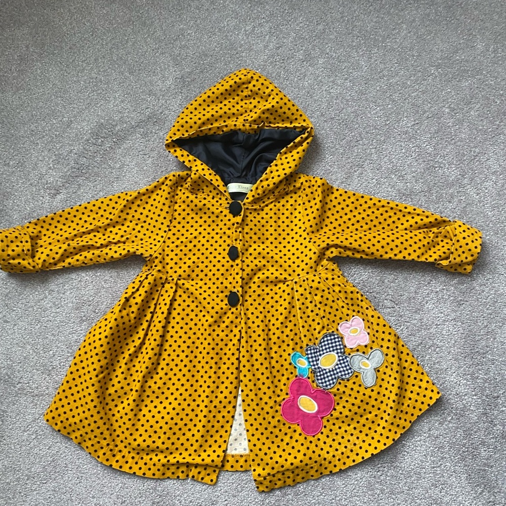 María Elena Toddler Corderoy Jacket Dress